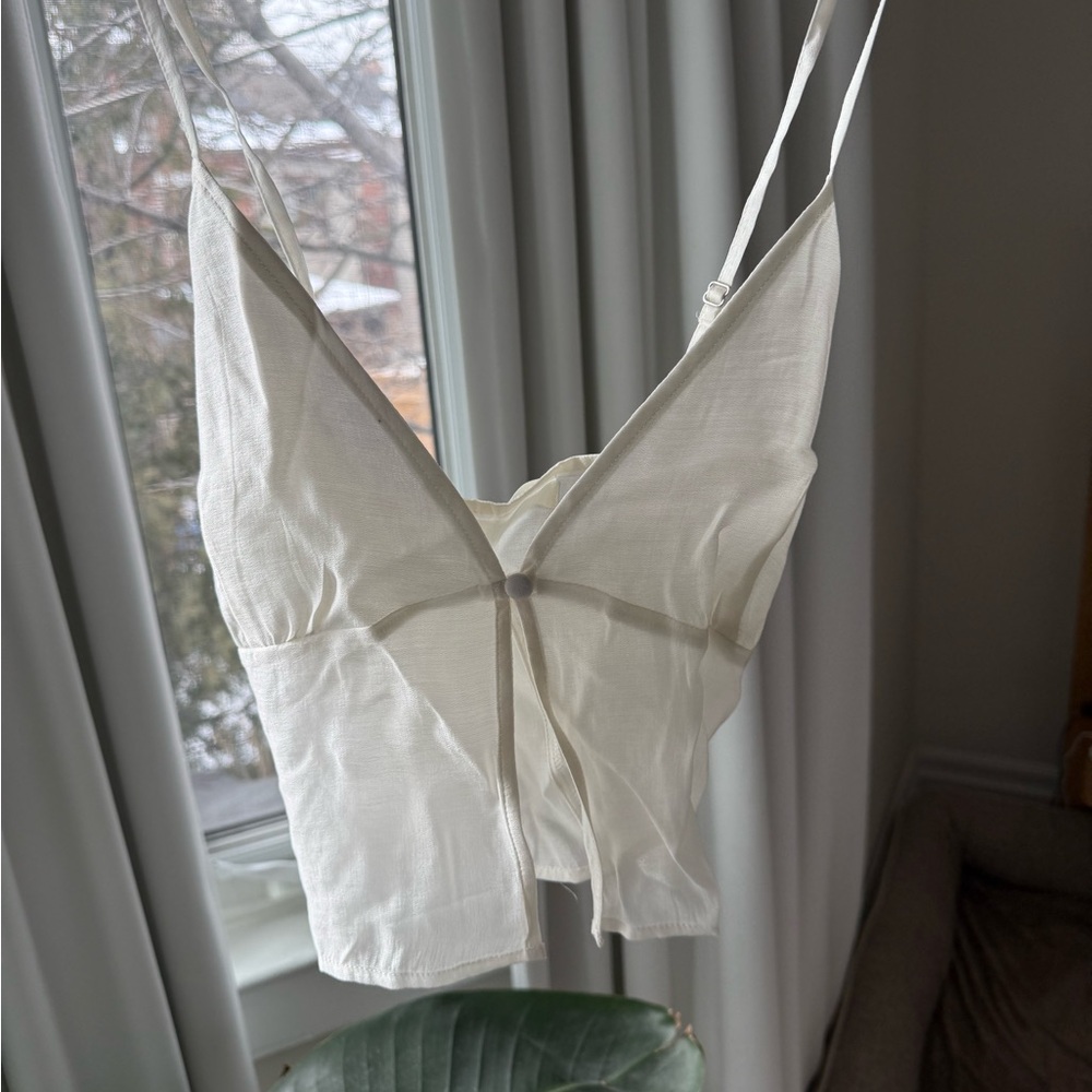 OAK + FORT Cream Camisole